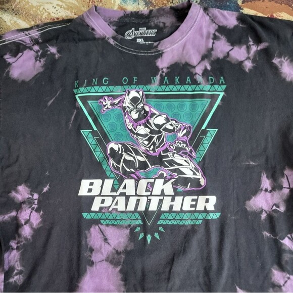 Marvel Black Panther Tie-Dye T-Shirt - Picture 5 of 13
